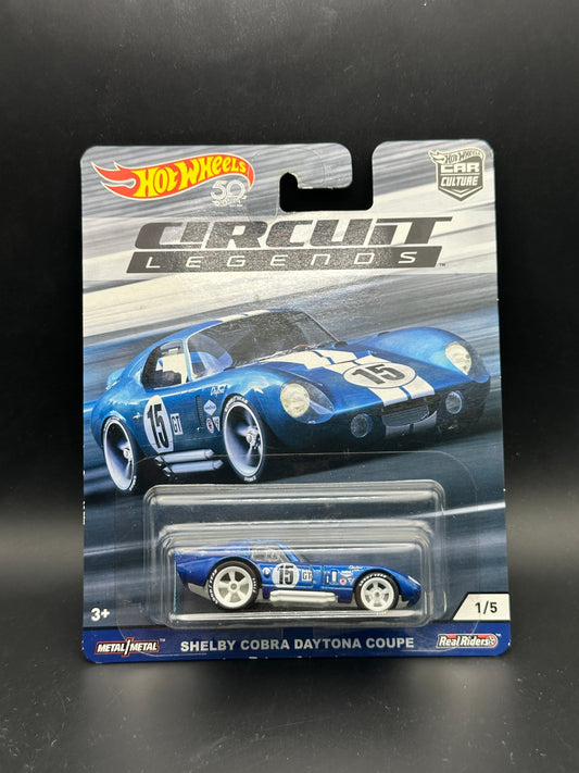 HOT WHEELS - SHELBY COBRA DAYTONA COUPE (2018) - CAR CULTURE - CIRCUIT LEGENDS 1/5