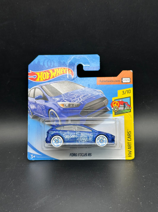 HOT WHEELS - FORD FOCUS RS (2018) - HW ART CARS 3/10