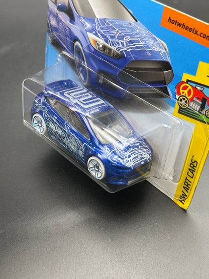 HOT WHEELS - FORD FOCUS RS (2018) - HW ART CARS 3/10
