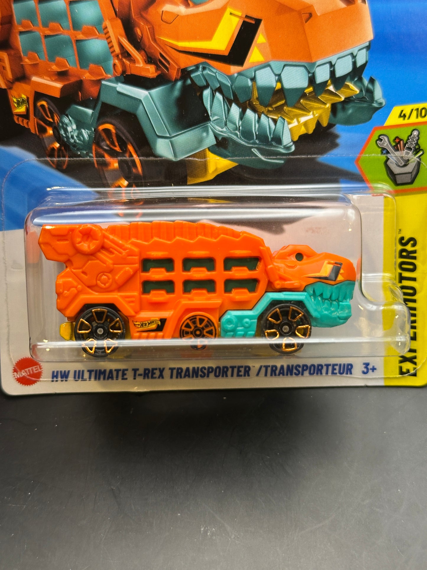 HOT WHEELS - HW ULTIMATE T-REX TRANSPORTER (2025) - HW EXPERIMOTORS 4/10