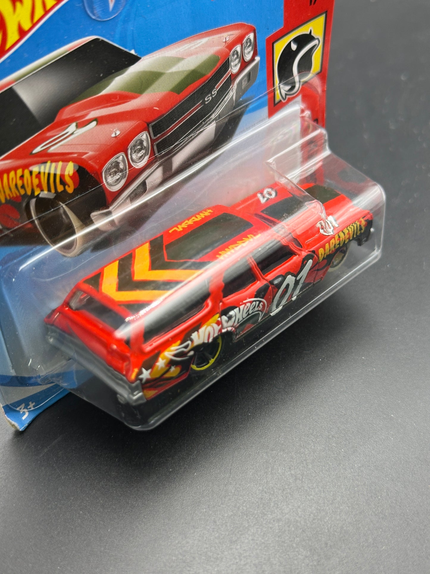 HOT WHEELS - 70 CHEVELLE SS WAGON (2018) - HW DAREDEVILS 1/5