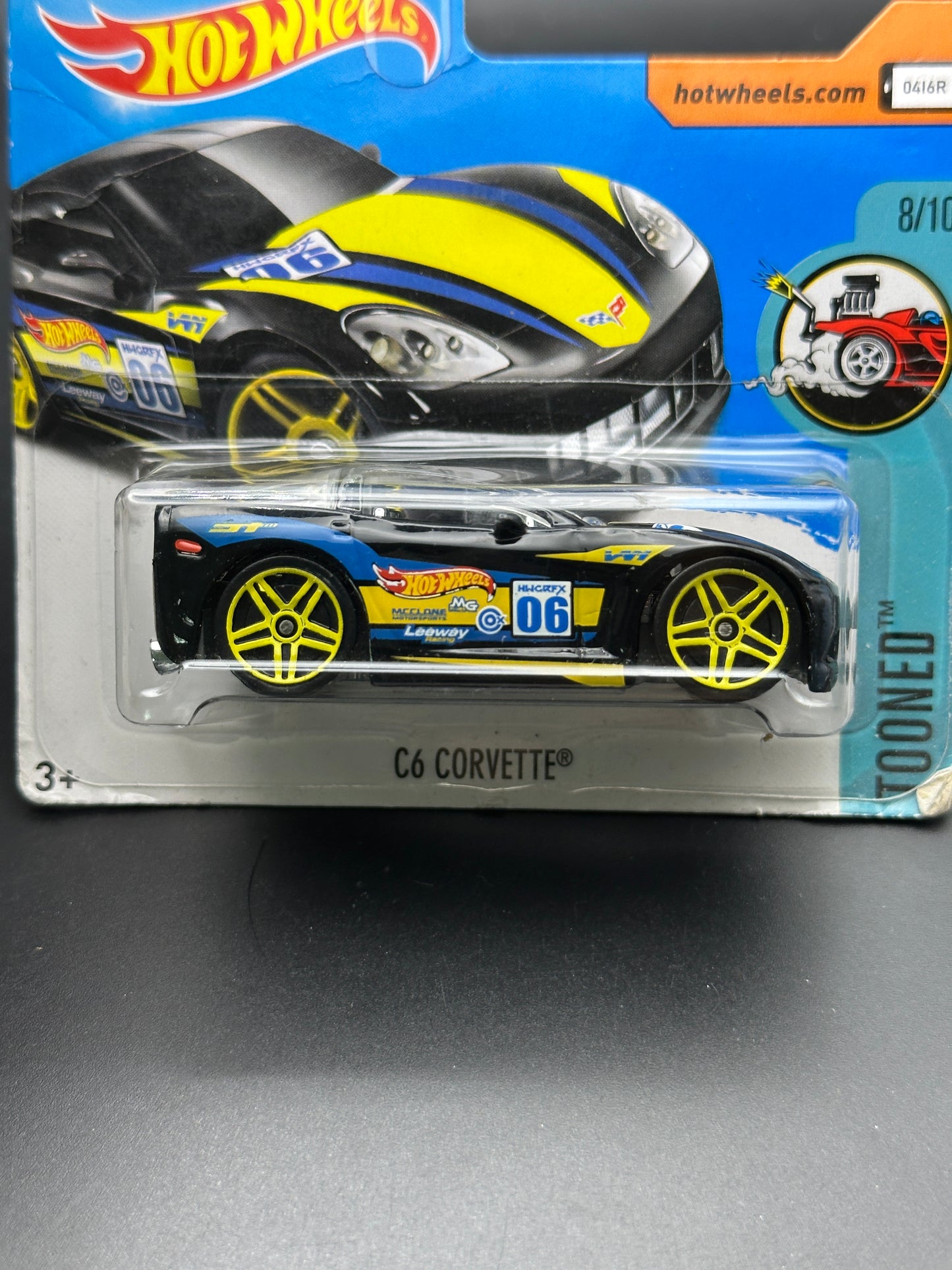 HOT WHEELS - C6 CORVETTE TOONED (2017) - HW TOONED 8/10