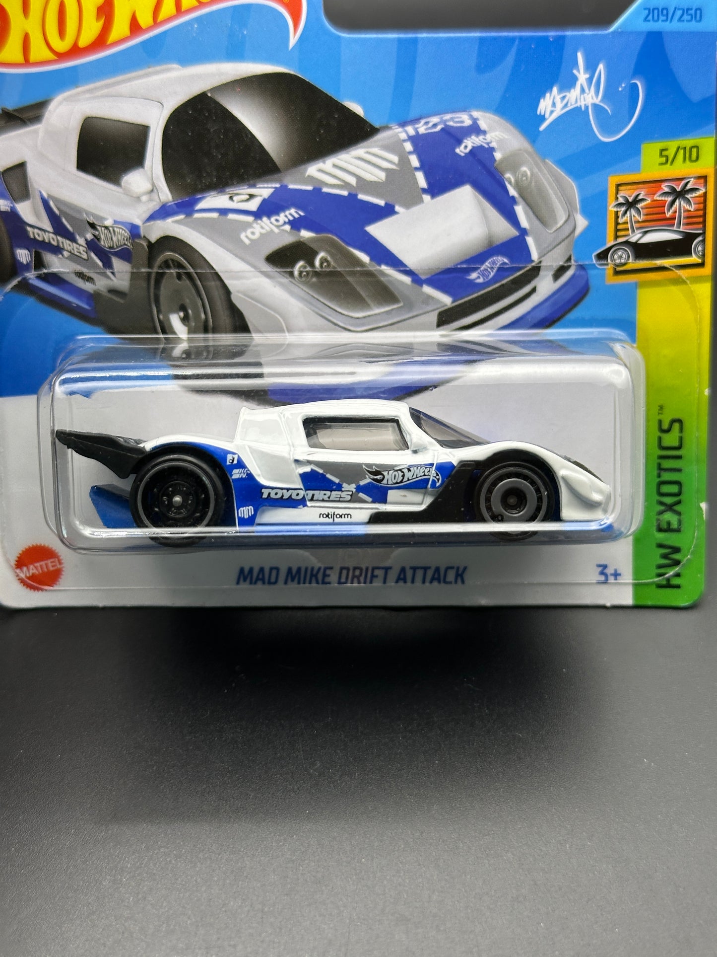 HOT WHEELS - MAD MIKE DRIFT ATTACK (2023) - MAD MIKE - HW EXOTICS 5/10