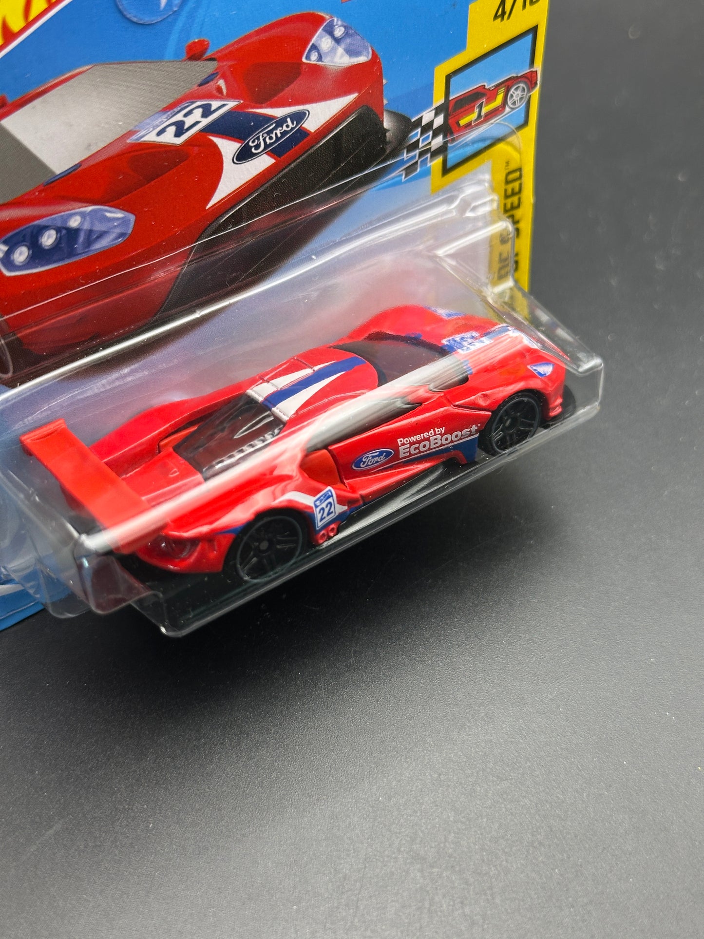 HOT WHEELS - 2016 FORD GT RACE (2018) - HW LEGENDS OF SPEED 4/10