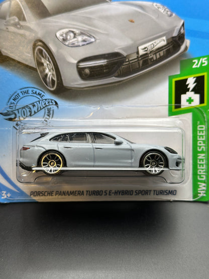 HOT WHEELS - PORSCHE PANAMERA TURBO S E-HYBRID SPORT TURISMO (2019) - HW GREEN SPEED 2/5