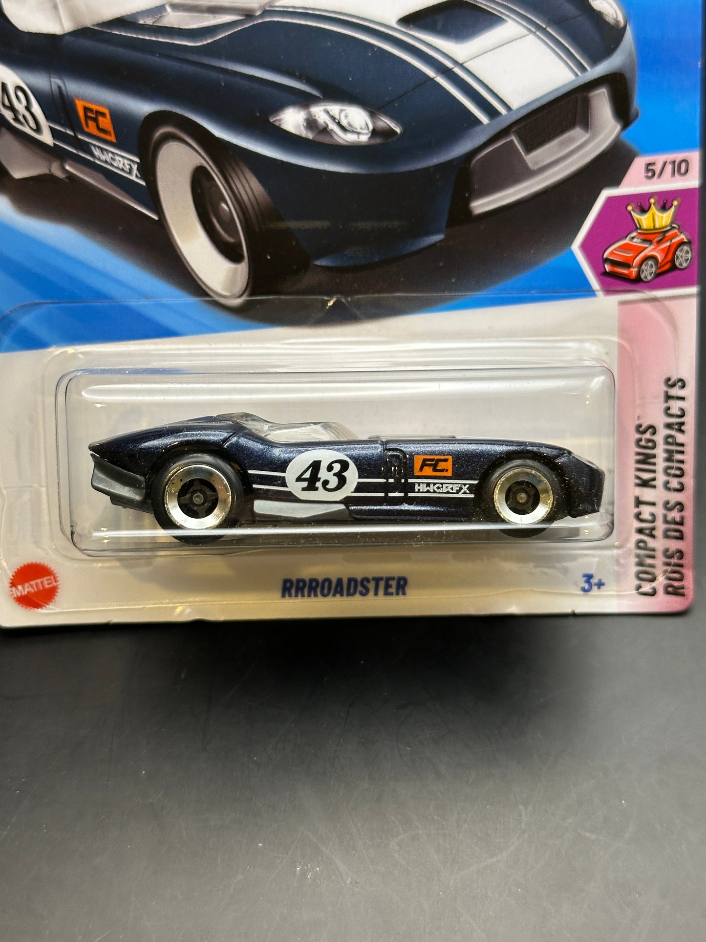 HOT WHEELS - RRROADSTER (2025) - HW COMPACT KINGS 5/10