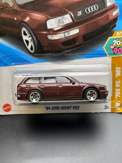 HOT WHEELS - 94 AUDI AVANT RS2 (2025) - HW 70s VS 90s 2/10