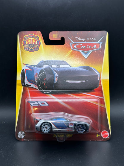 DISNEY PIXAR CARS - JACKSON STORM - RADIATOR SPRINGS RACE AND RESCUE CARS - DIECAST