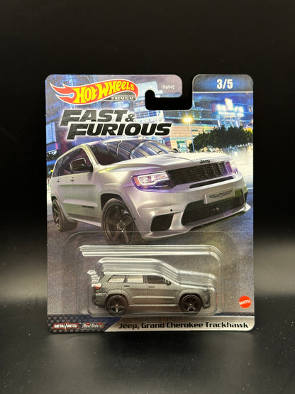 HOT WHEELS - JEEP GRAND CHEROKEE TRACKHAWK (2023) - FAST AND FURIOUS 3/5