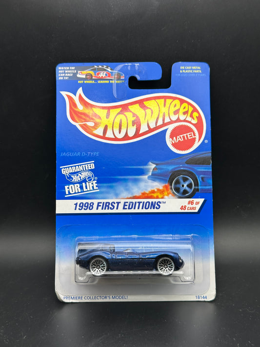 HOT WHEELS - JAGUAR D-TYPE (1998) - HW 1998 FIRST EDITIONS 6/48
