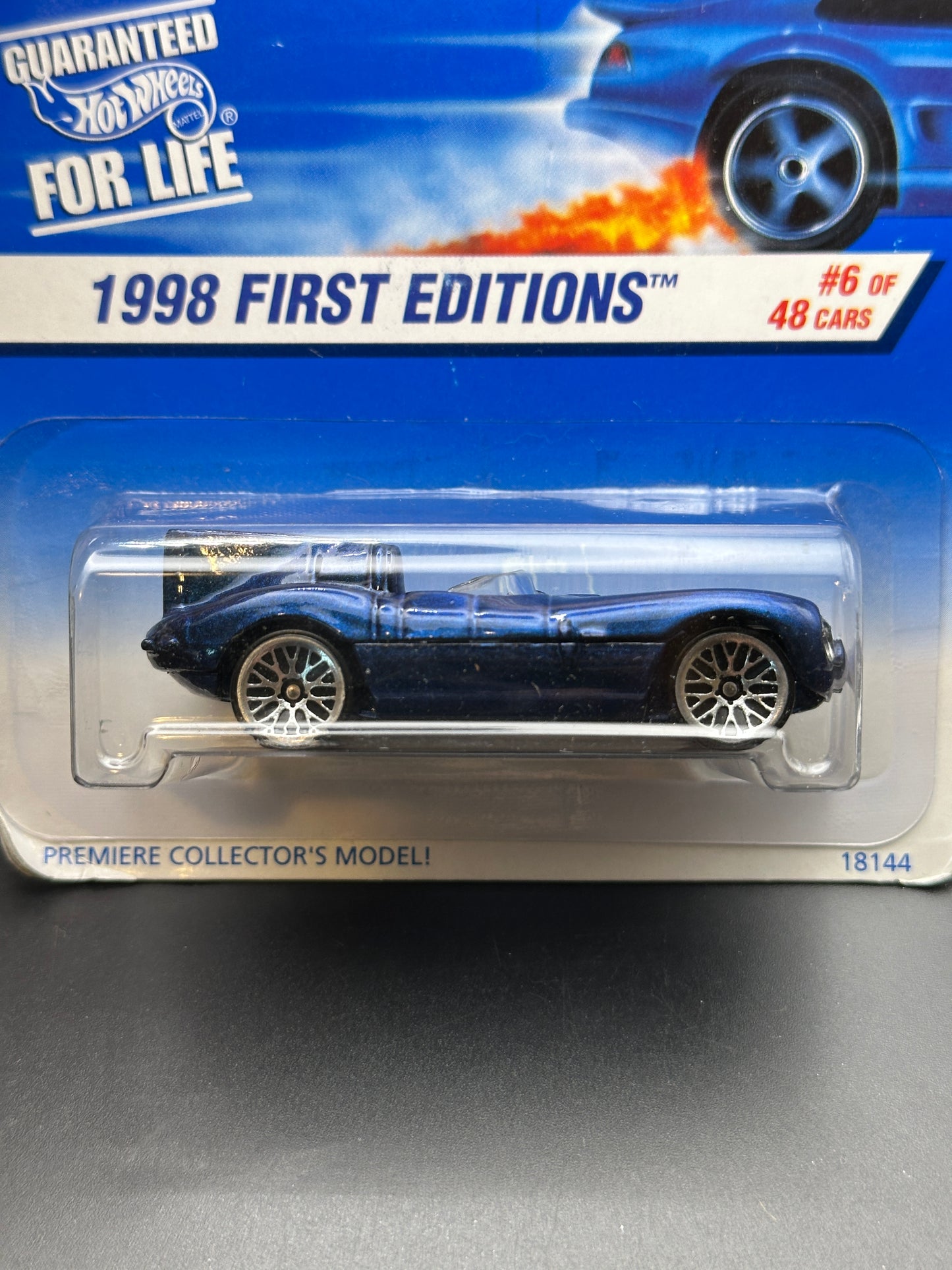 HOT WHEELS - JAGUAR D-TYPE (1998) - HW 1998 FIRST EDITIONS 6/48