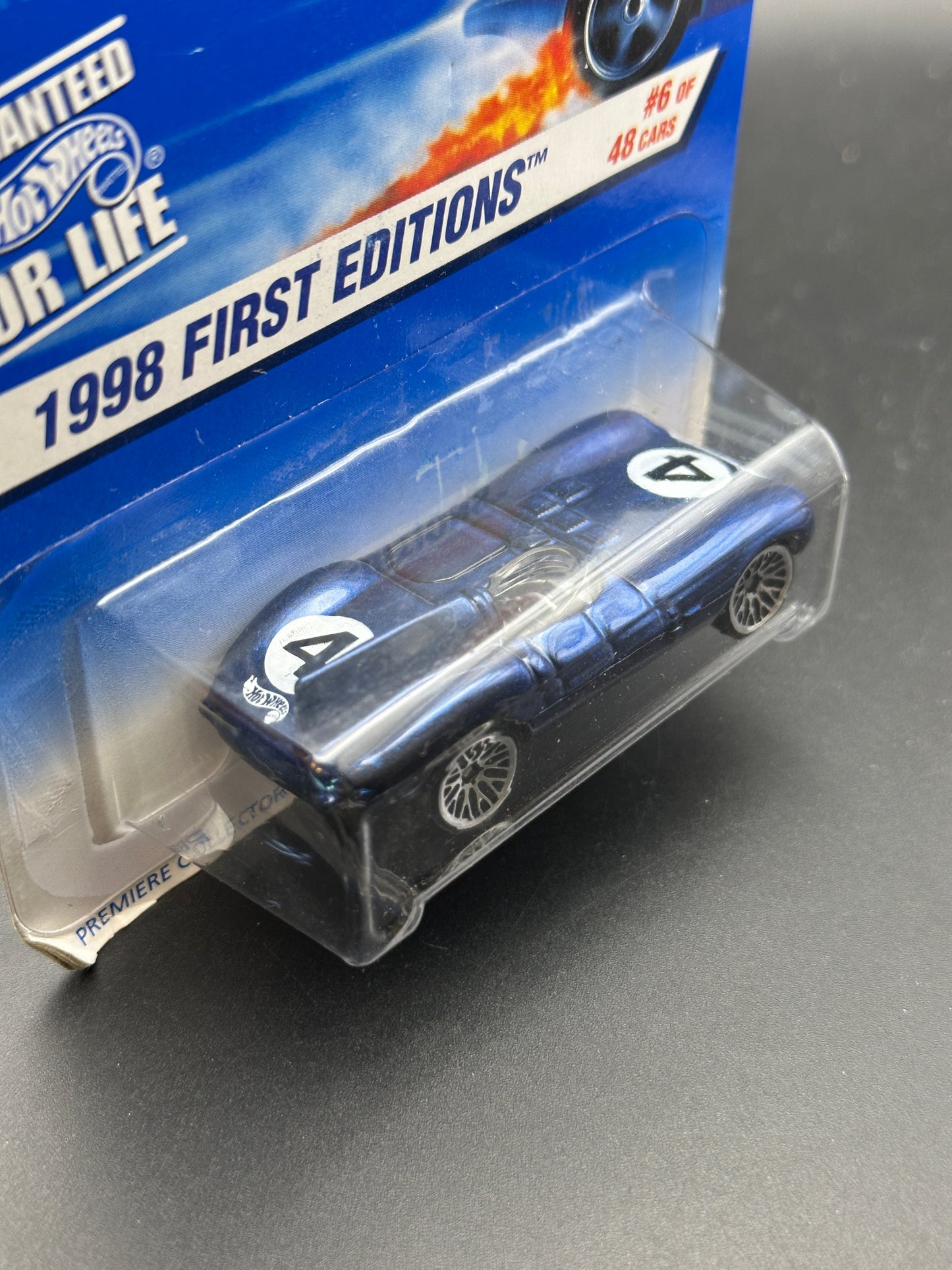 HOT WHEELS - JAGUAR D-TYPE (1998) - HW 1998 FIRST EDITIONS 6/48