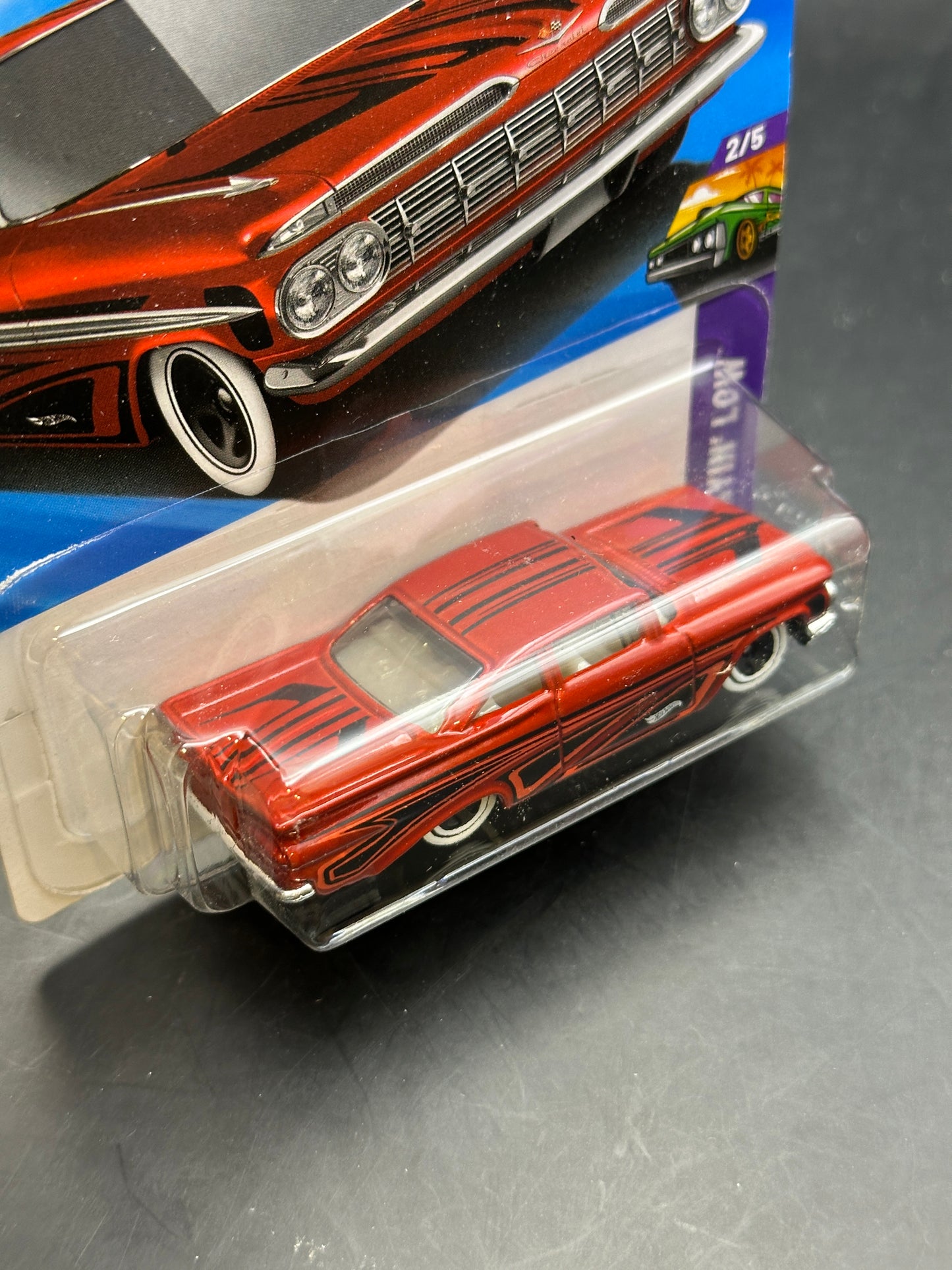 HOT WHEELS - 59 CHEVY IMPALA (2026) - HW LAYIN LOW 2/5