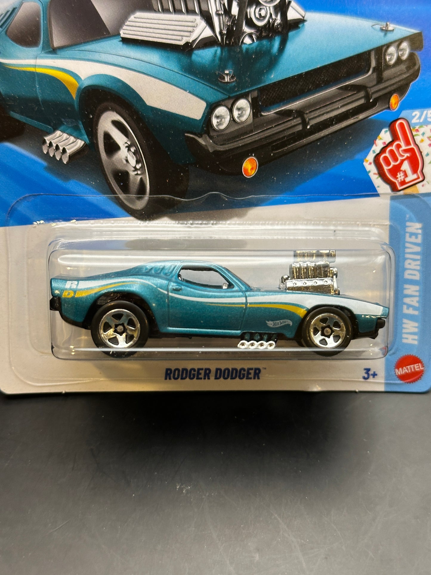 HOT WHEELS - RODGER DODGER (2026) - HW FAN DRIVEN 2/5