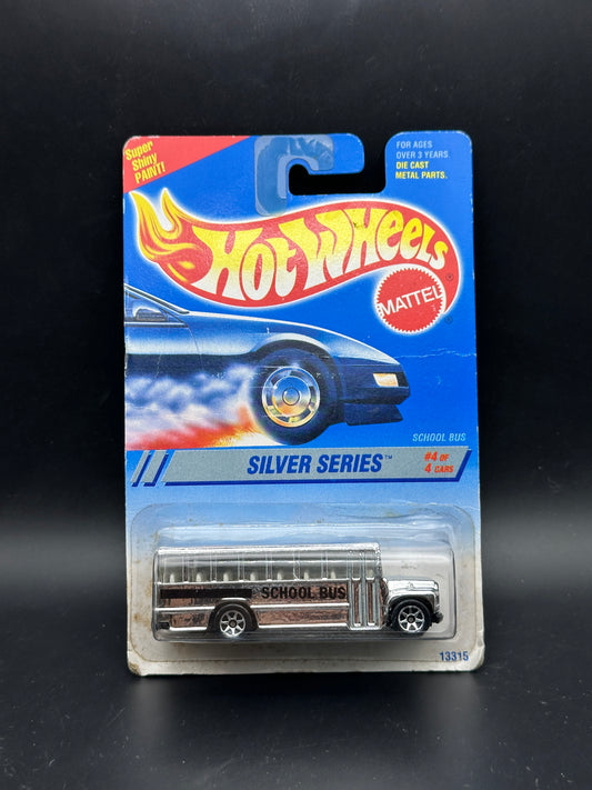 HOT WHEELS - SCHOOL BUS (1995) - HW SILVER SERIES 4/4