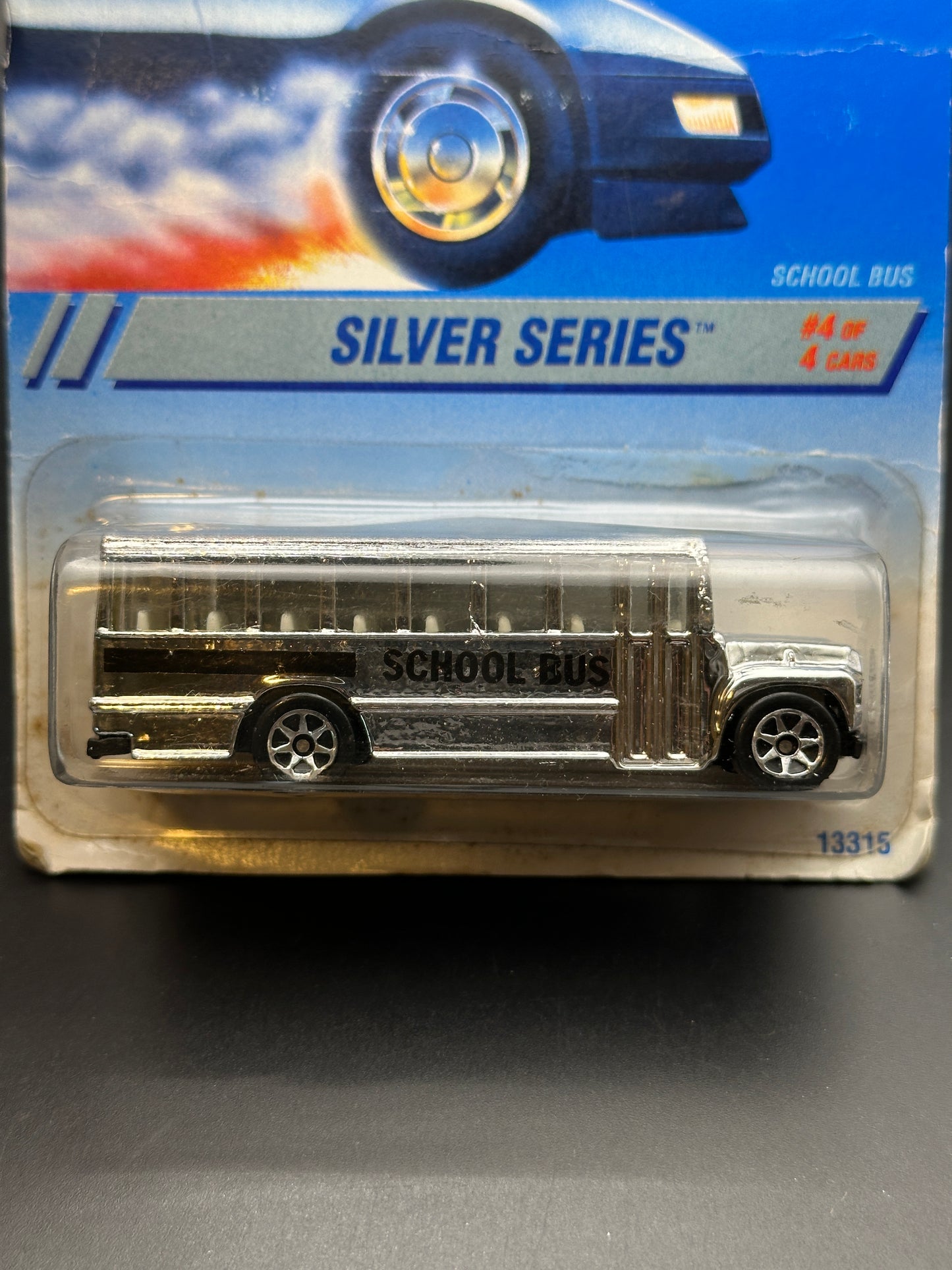 HOT WHEELS - SCHOOL BUS (1995) - HW SILVER SERIES 4/4