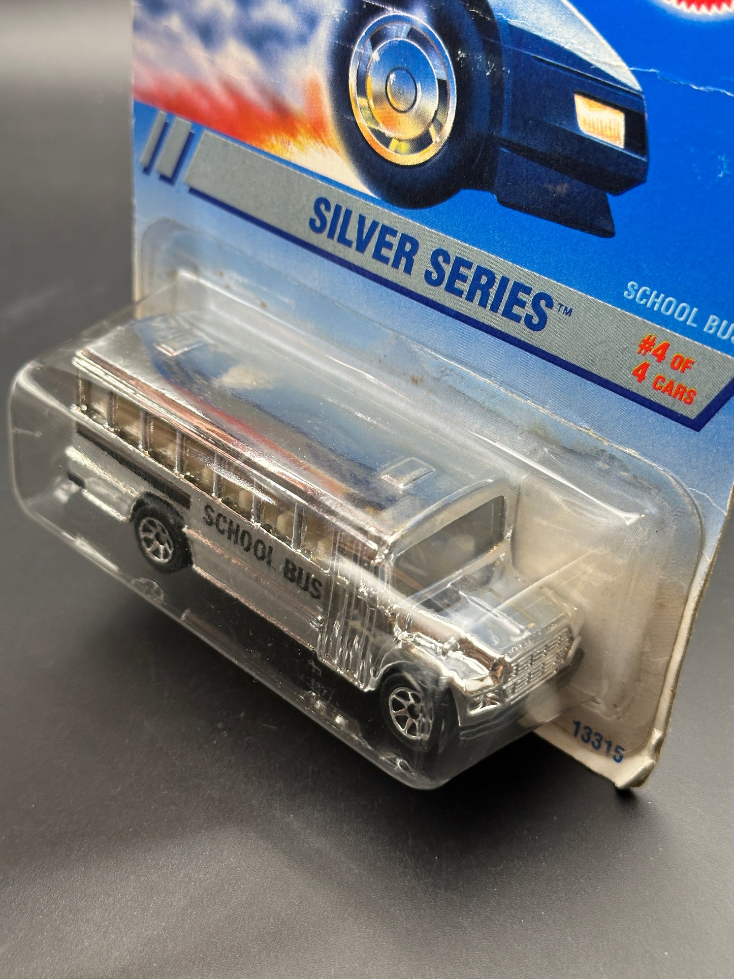HOT WHEELS - SCHOOL BUS (1995) - HW SILVER SERIES 4/4