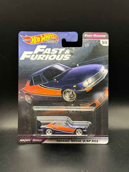 HOT WHEELS - NISSAN SILVIA CSP311 (2019) - FAST AND FURIOUS FAST REWIND 5/5