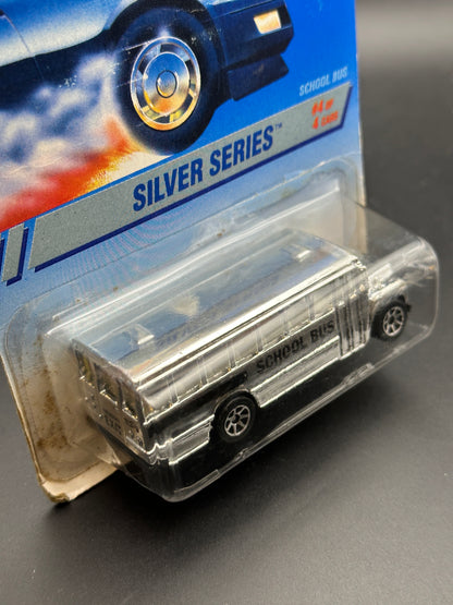 HOT WHEELS - SCHOOL BUS (1995) - HW SILVER SERIES 4/4