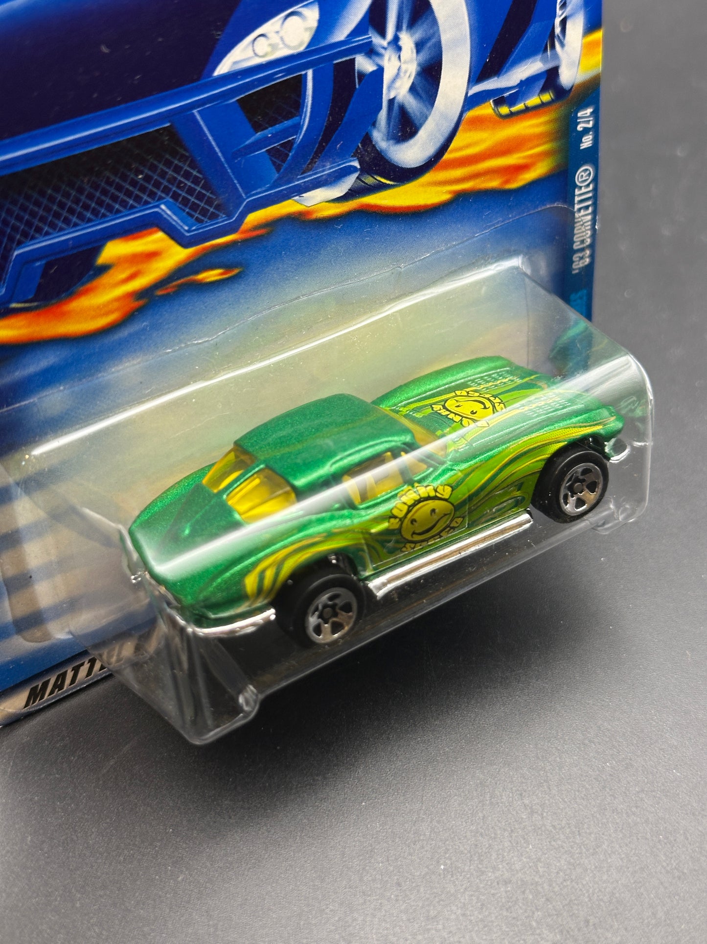 HOT WHEELS - 63 CORVETTE (2001) - HW HIPPIE MOBILES SERIES 2/4