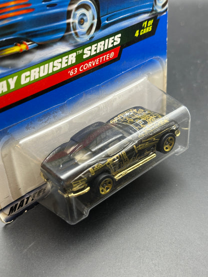 HOT WHEELS - 63 CORVETTE (1999) - HW X-RAY CRUISERS SERIES 1/4