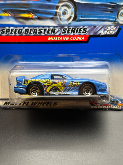 HOT WHEELS - MUSTANG COBRA (2000) - HW SPEED BLASTER SERIES 3/4