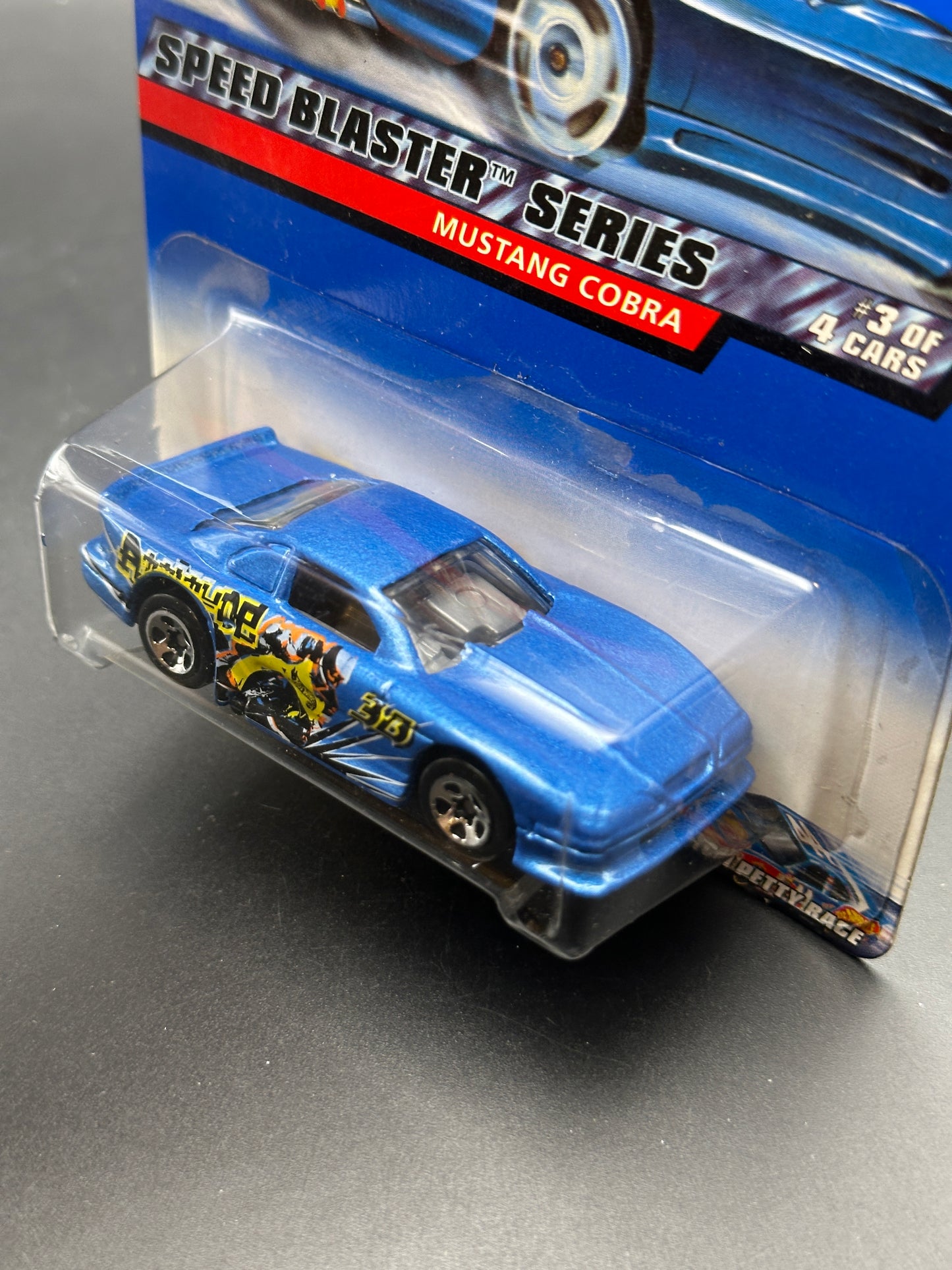 HOT WHEELS - MUSTANG COBRA (2000) - HW SPEED BLASTER SERIES 3/4