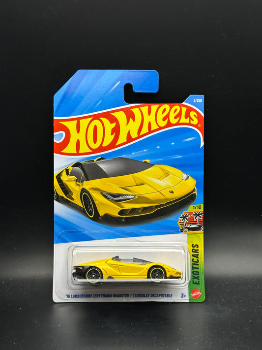 HOT WHEELS - 16 LAMBORGHINI CENTENARIO ROADSTER (2026) - HW EXOTIC CARS 1/10