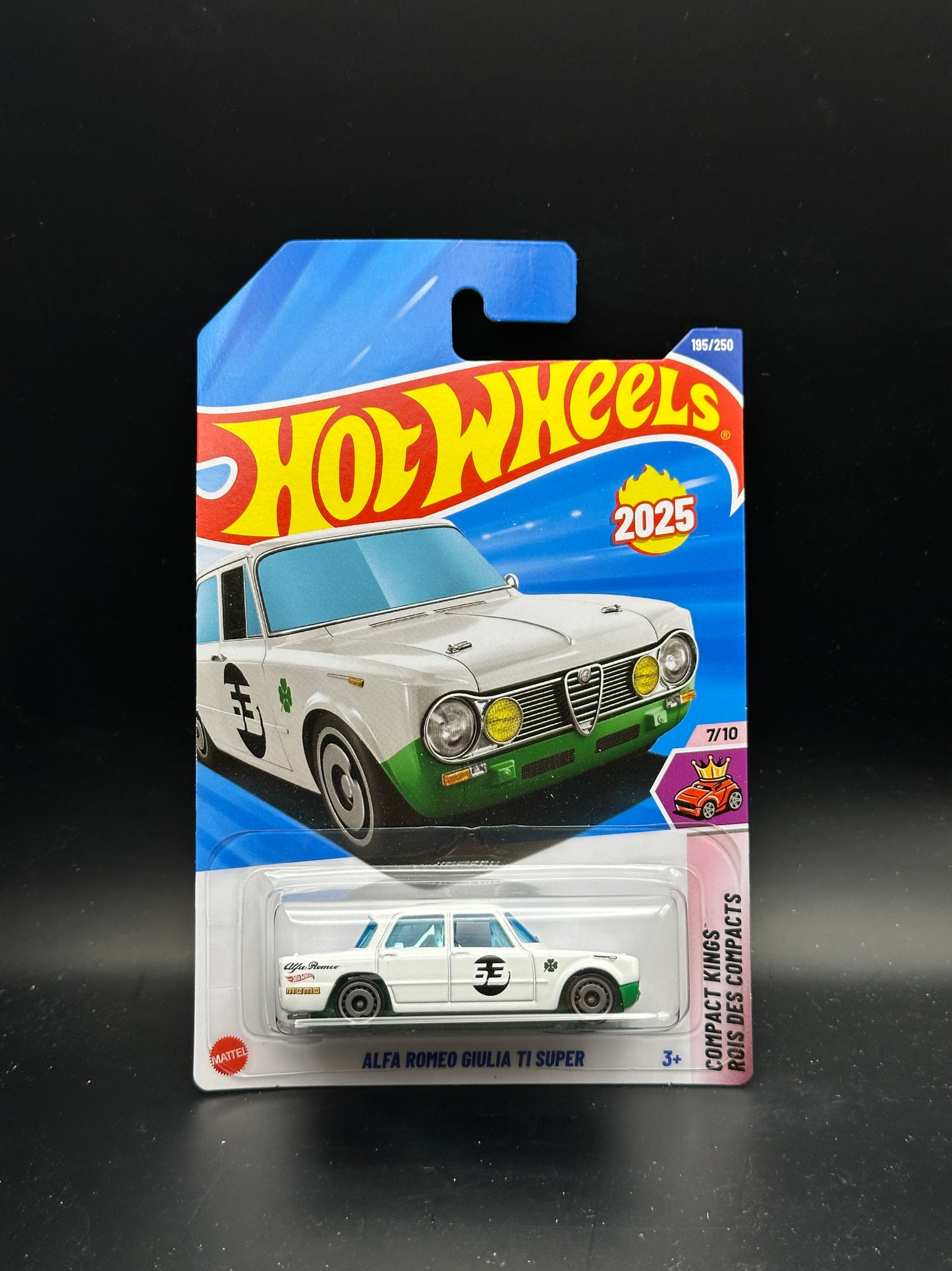 HOT WHEELS - ALFA ROMEO GIULA TI SUPER (2026) - HW COMPACT KINGS 7/10