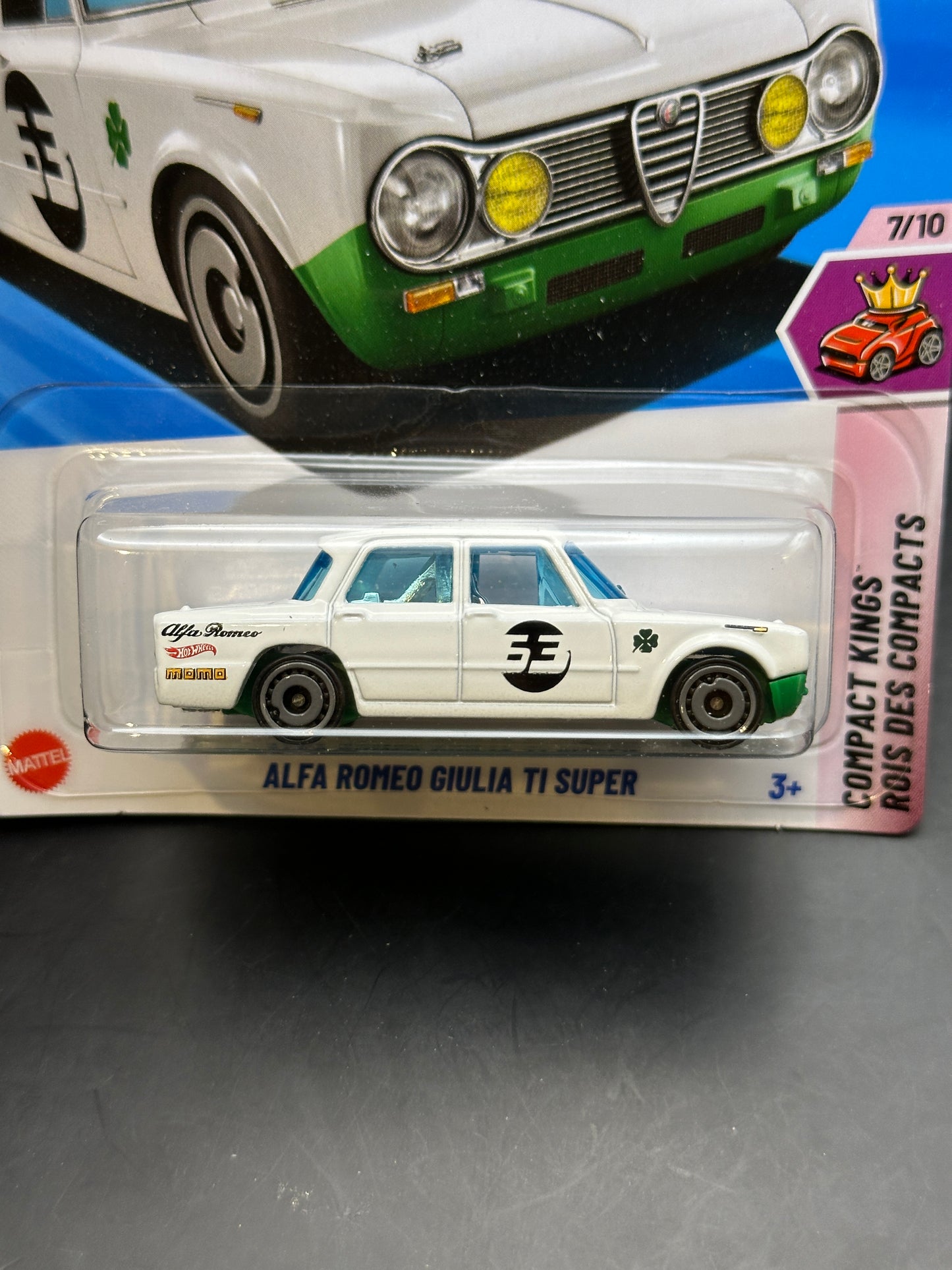 HOT WHEELS - ALFA ROMEO GIULA TI SUPER (2026) - HW COMPACT KINGS 7/10