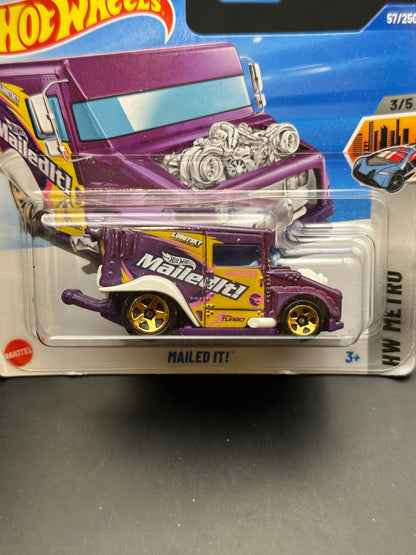 HOT WHEELS - MAILED IT (2025) - TREASURE HUNT - HW METRO 3/5