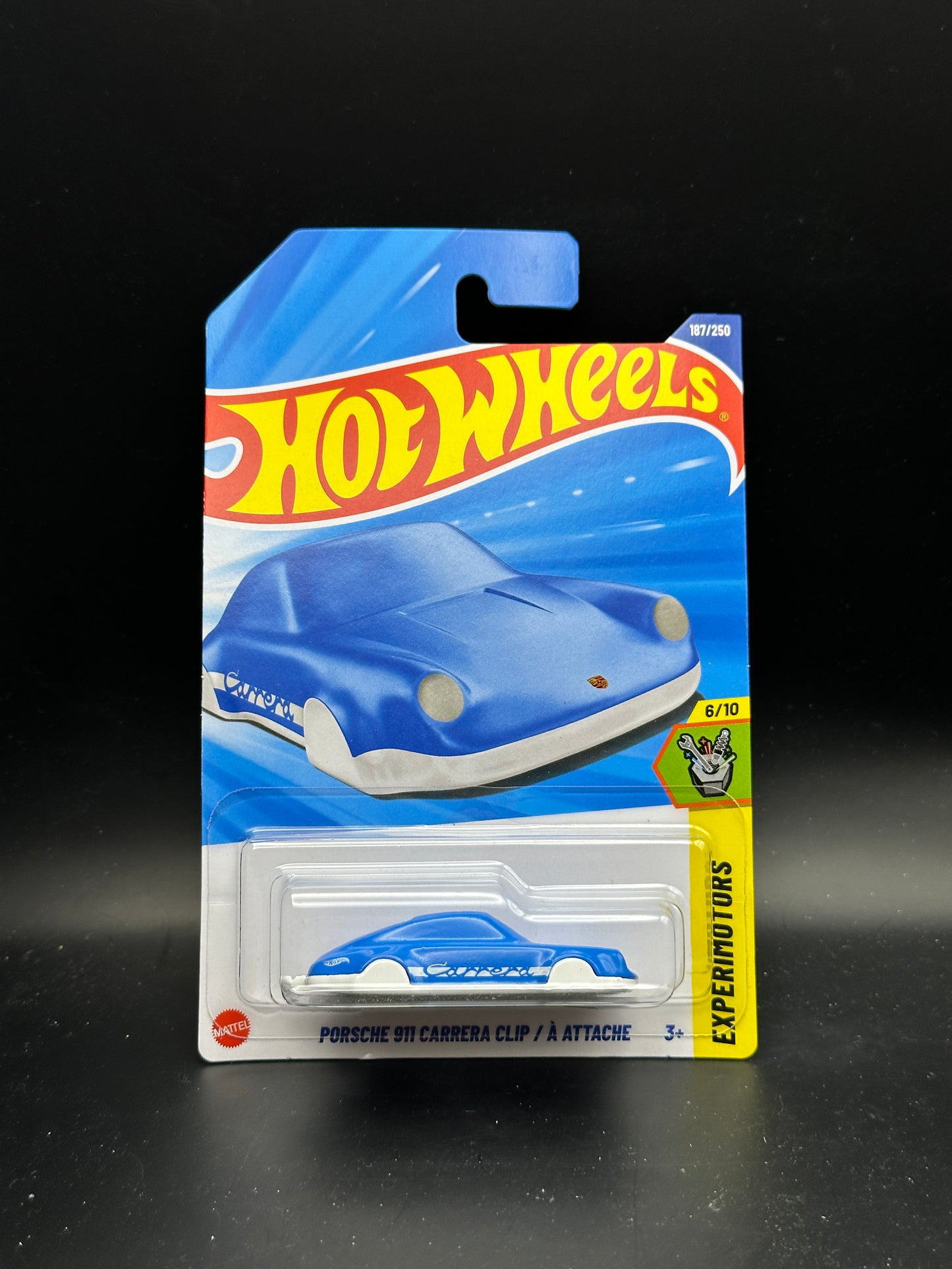 HOT WHEELS - PORSCHE 911 CARRERA CLIP (2025) - HW EXPERIMOTORS 6/10