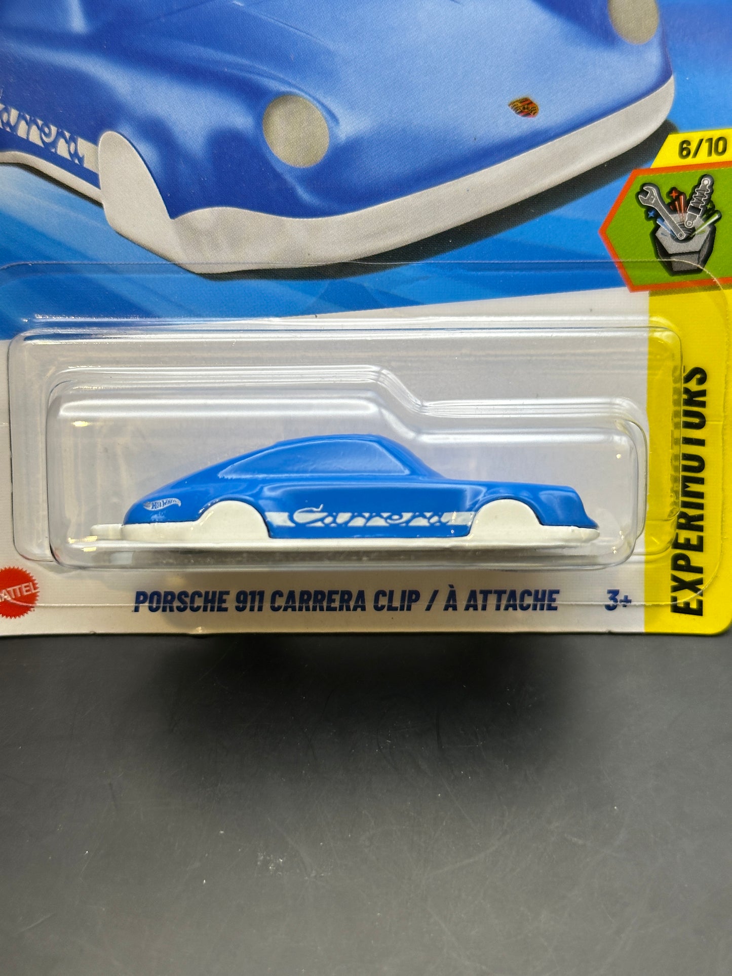 HOT WHEELS - PORSCHE 911 CARRERA CLIP (2025) - HW EXPERIMOTORS 6/10
