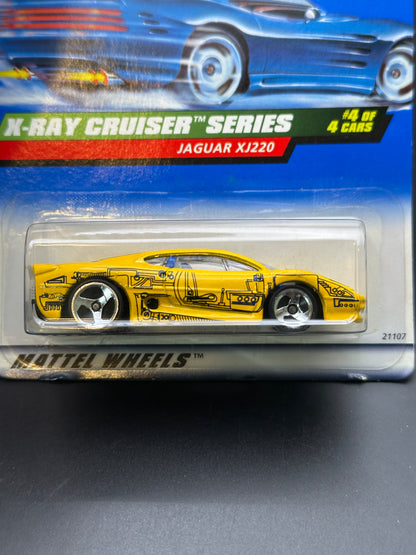 HOT WHEELS - JAGUAR XJ220 (1999) - HW X-RAY CRUISER SERIES 4/4