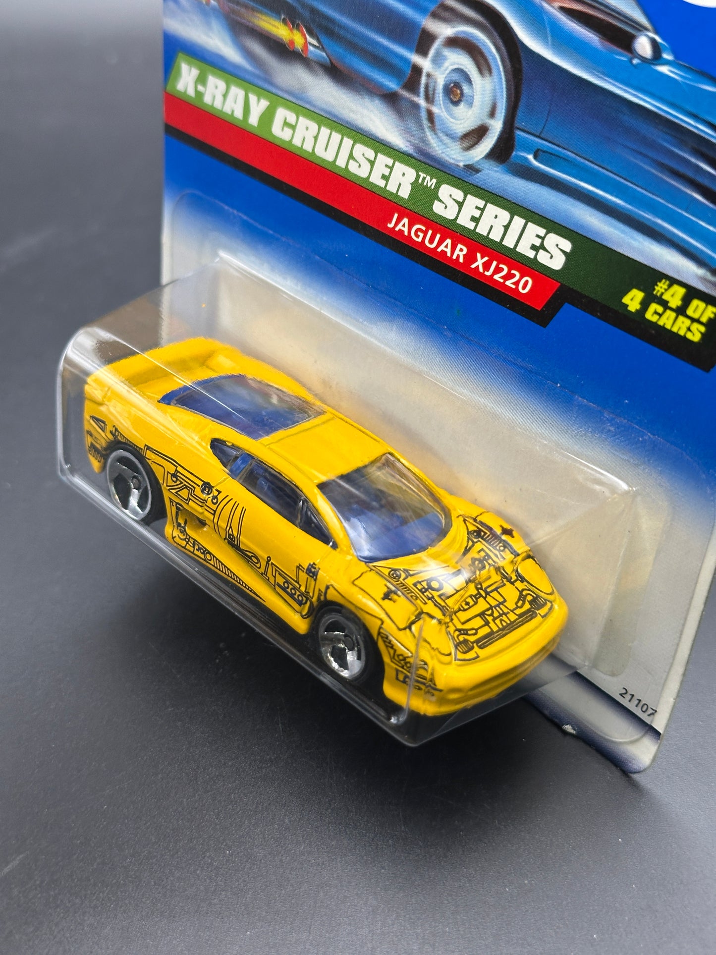 HOT WHEELS - JAGUAR XJ220 (1999) - HW X-RAY CRUISER SERIES 4/4