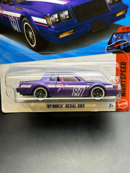 HOT WHEELS - 87 BUICK REGAL GNX - TREASURE HUNT (2026) - HW NIGHTSPEED 1/10