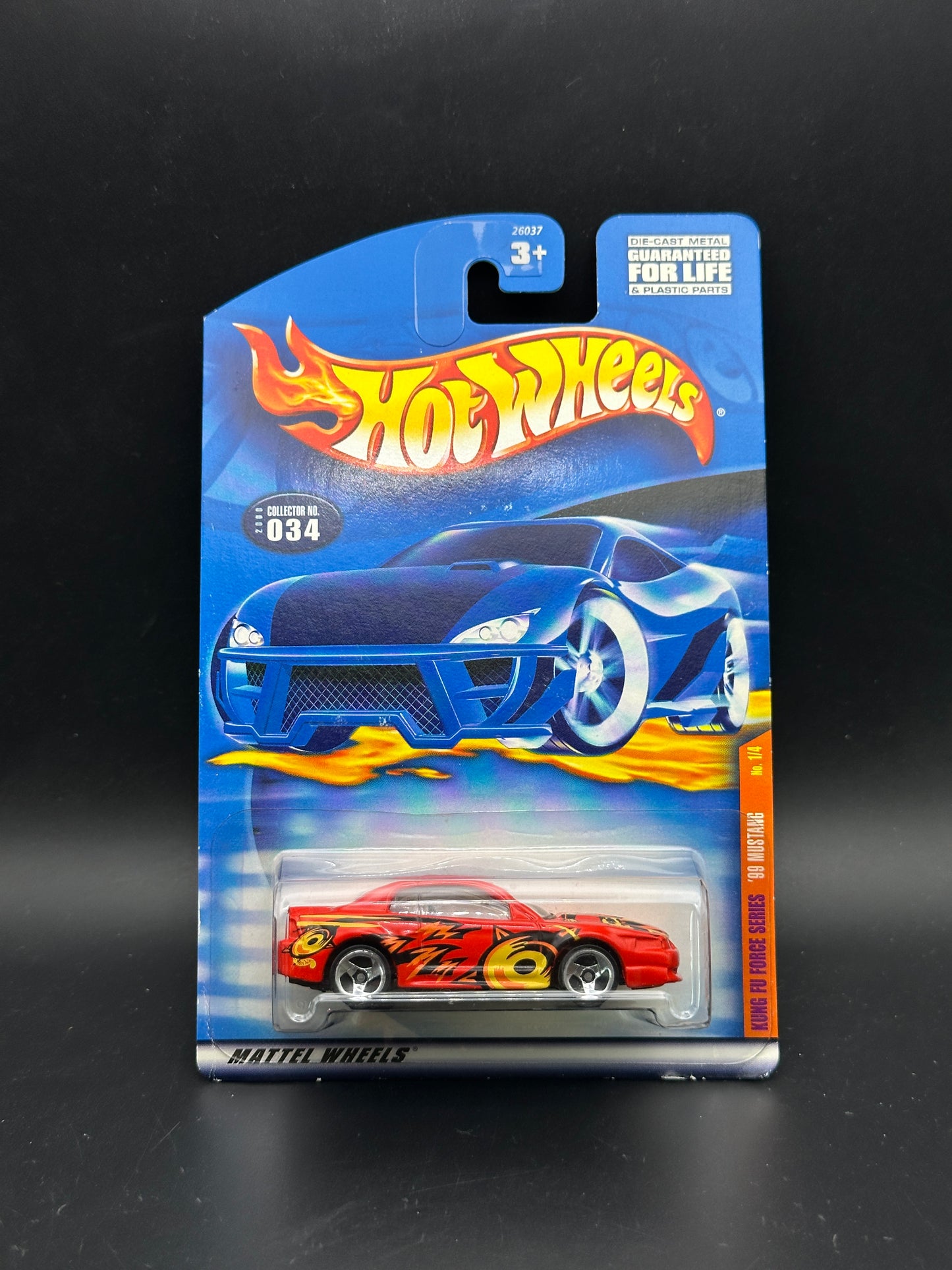 HOT WHEELS - 99 FORD MUSTANG (2000) - HW KUNG FU FORCE SERIES 1/4