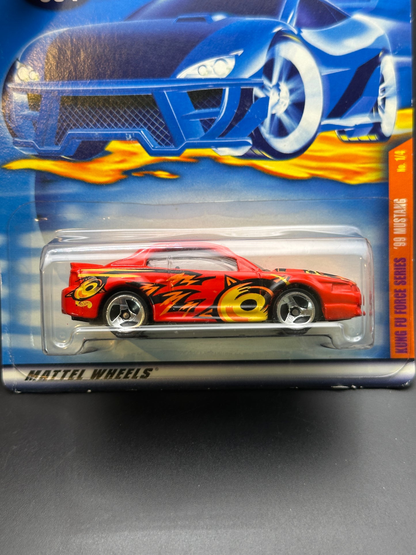 HOT WHEELS - 99 FORD MUSTANG (2000) - HW KUNG FU FORCE SERIES 1/4
