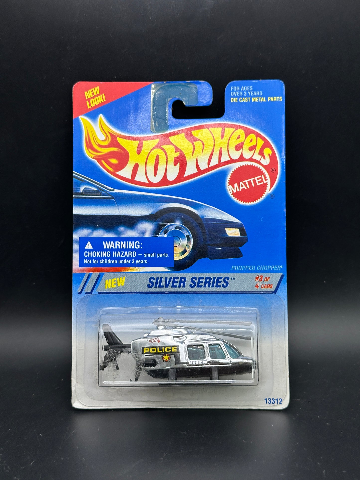 HOT WHEELS - PROPPER CHOPPER (1995) - HW SILVER SERIES 3/4