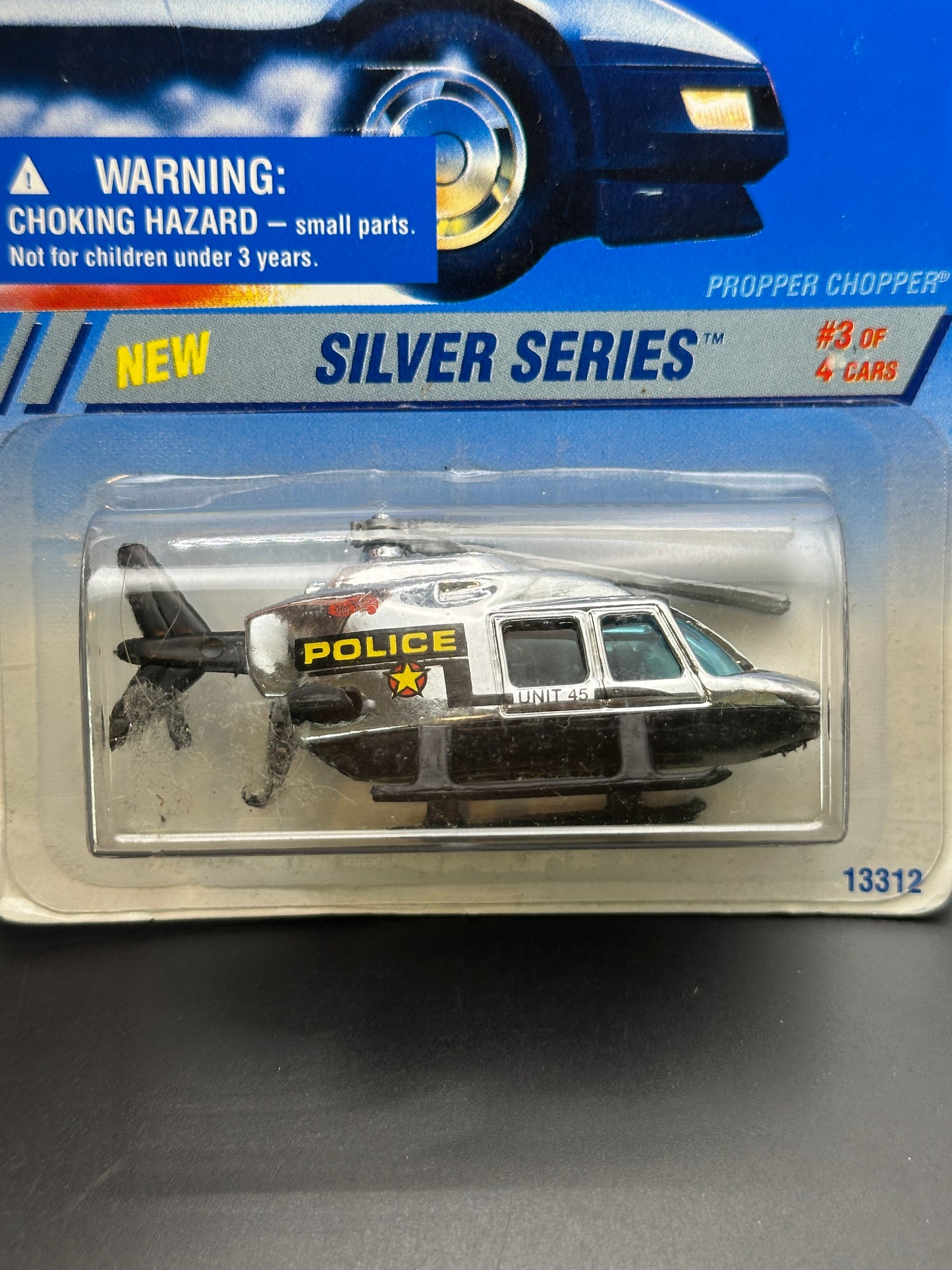 HOT WHEELS - PROPPER CHOPPER (1995) - HW SILVER SERIES 3/4