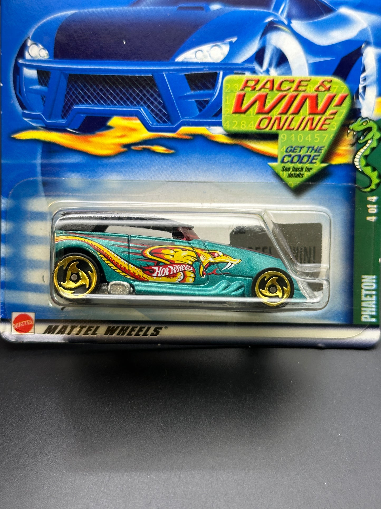 HOT WHEELS - PHAETON (2002) - HW COLD BLOODED 4/4