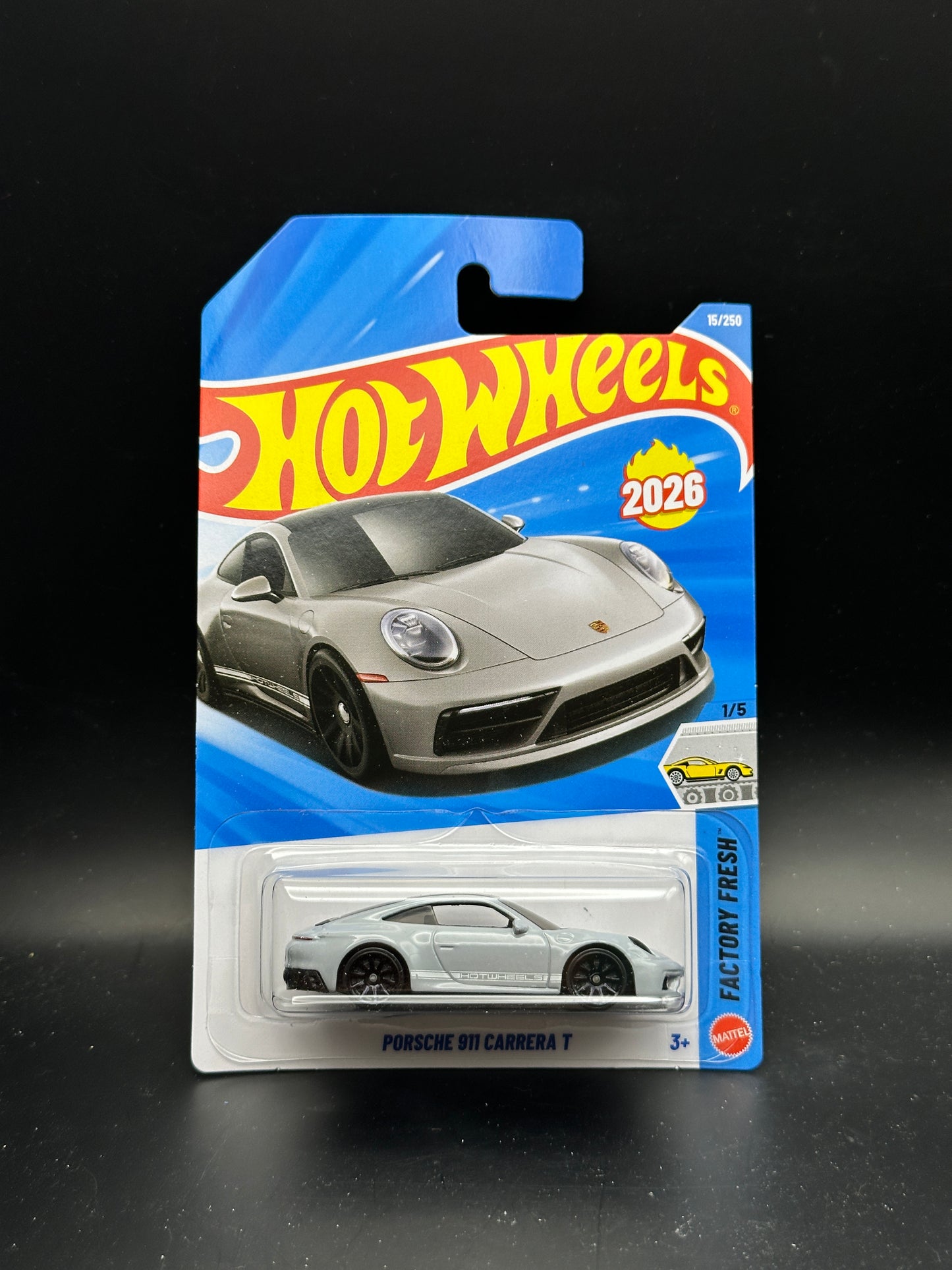 HOT WHEELS - PORSCHE 911 CARRERA T (2026) - HW FACTORY FRESH 1/5