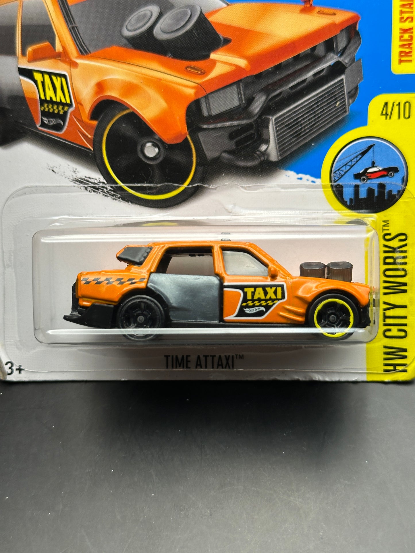 HOT WHEELS - TIME ATTAXI (2017) - HW CITY WORKS 4/10