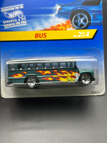HOT WHEELS - SCHOOL BUS (1997) - HW HEAT FLEET 2/4