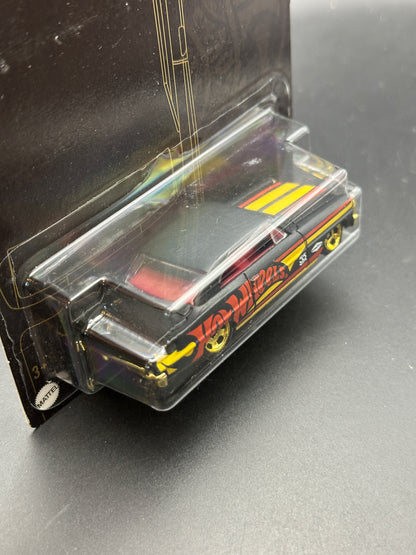 HOT WHEELS - 66 CHEVY NOVA (2023) - 55th ANNIVERSARY BLACK & YELLOW 5/6