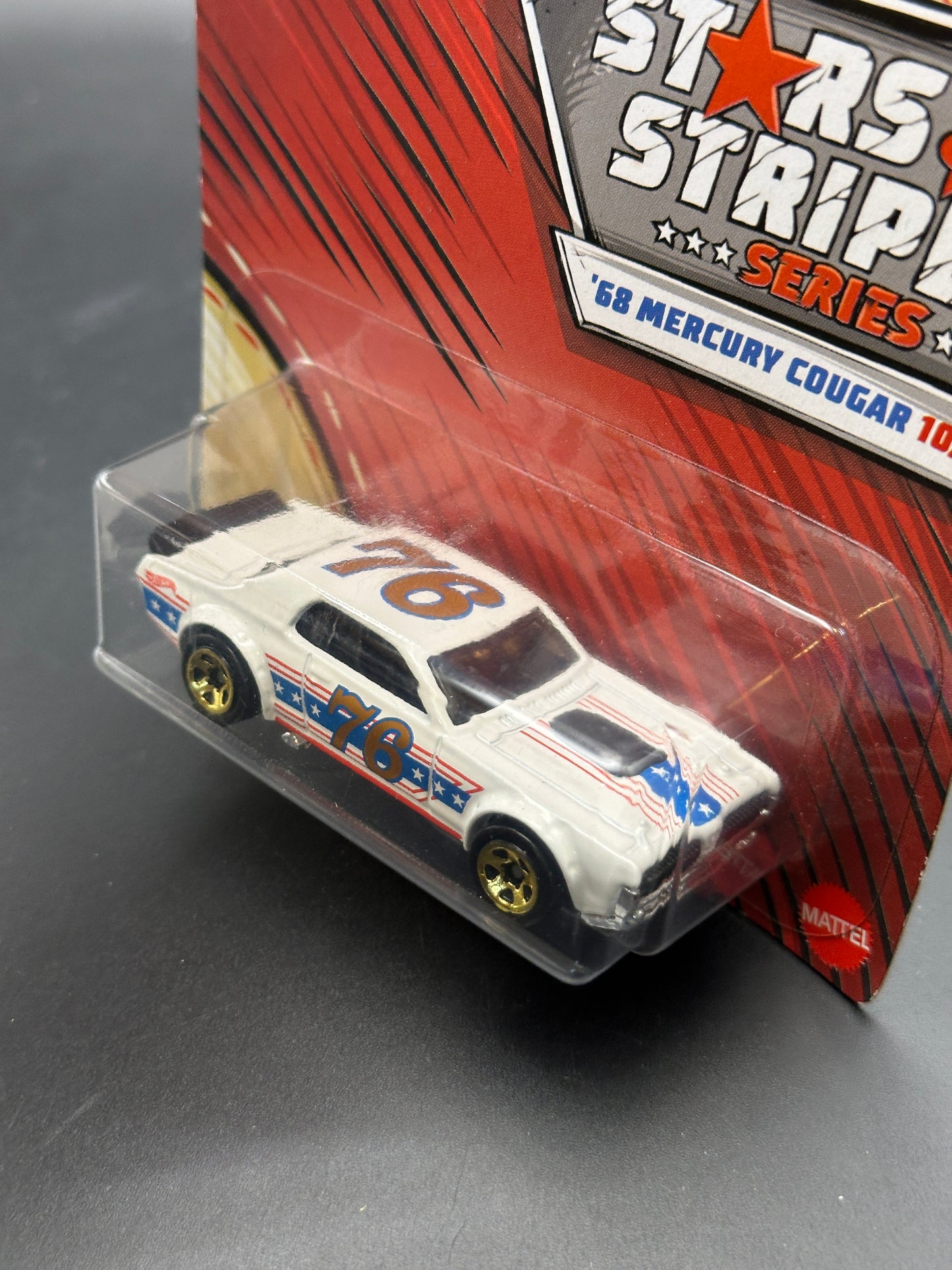 HOT WHEELS - 68 MERCURY COUGAR (2020) - STARS AND STRIPES SERIES 10/10
