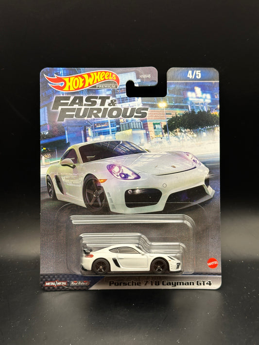 HOT WHEELS - PORSCHE 718 CAYMAN GT4 (2023) - FAST AND FURIOUS 4/5