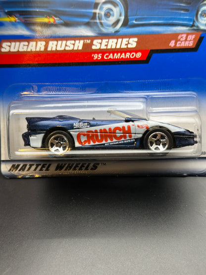 HOT WHEELS - 95 CAMARO (1998) - HW SUGAR RUSH SERIES 3/4