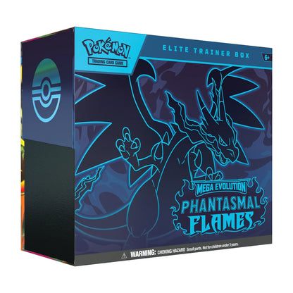 POKEMON TCG - PHANTASMAL FLAMES ELITE TRAINER BOX - POKEMON MEGA EVOLUTION