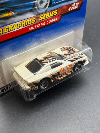 HOT WHEELS - MUSTANG COBRA (1999) - HW MEGA GRAPHICS SERIES 2/4